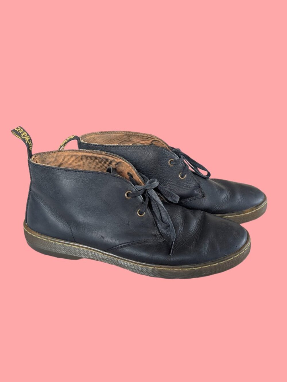 Doc Martens Black leather Cabrillo Men's Desert Boots - Size 11 US men's